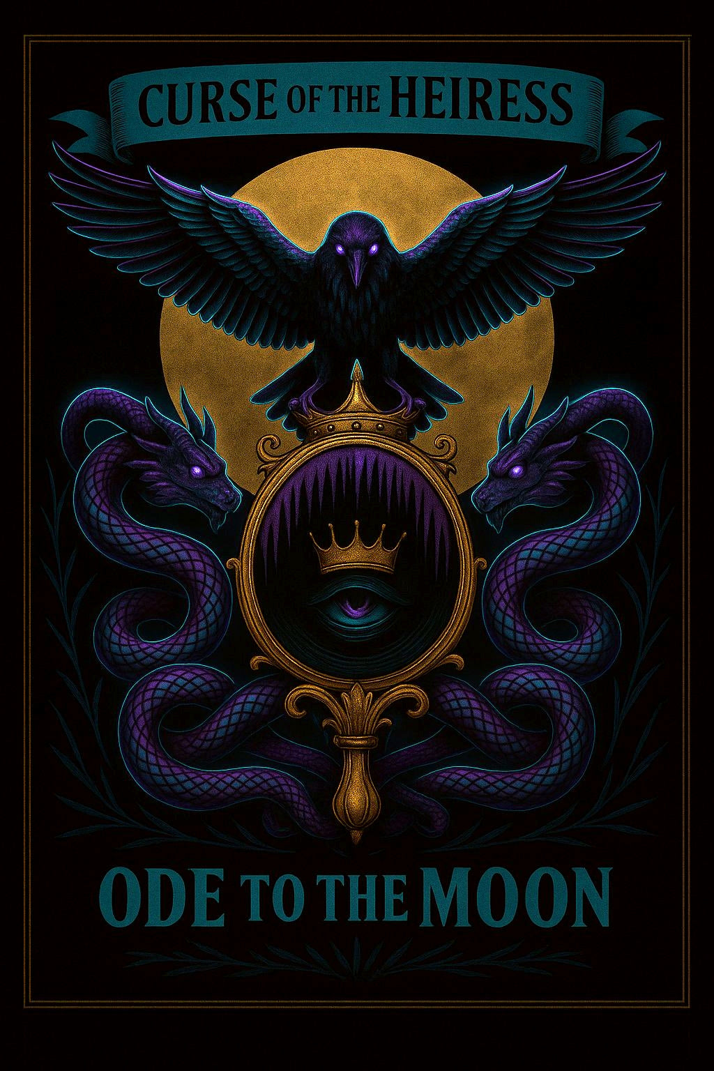Curse of the Heiress - The Raven's Gaze Sticker